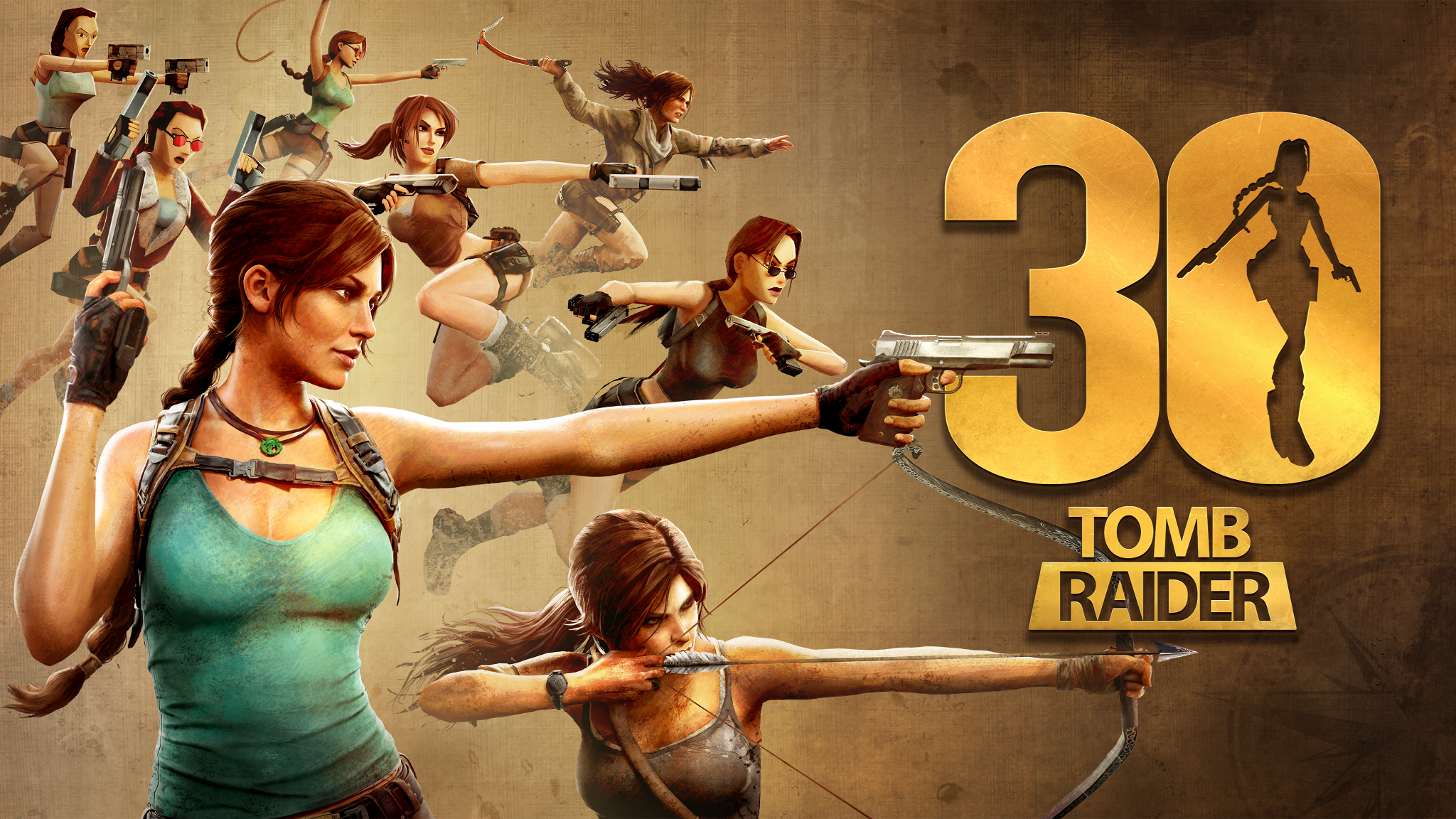 Tomb Raider 30th anniversary key art